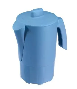 Pichet bleu fibre végétale 1 L Lilitouch Saint Romain