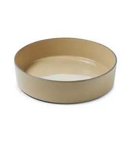 Saladier porcelaine culinaire muscade Ø 32,5 cm 8 cm 350 cl Caractère Revol