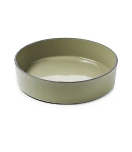 Saladier porcelaine culinaire cardamome Ø 32,5 cm 8 cm 350 cl Caractère Revol