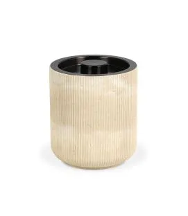 Seau à glace beige Ø 14,6 cm 17,9 cm Casablanca Foh