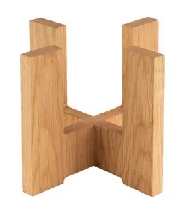 Socle pour carafe chêne 15x15x12 cm Valo Aps