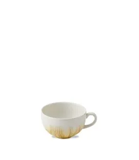 Tasse à cappuccino / thé rond Gold porcelaine vitrifiée 22 cl Ø 9,5 cm Tide Churchill