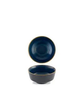 Bol à soupe rond Tokyo Blue porcelaine vitrifiée Ø 13 cm Kochi Churchill