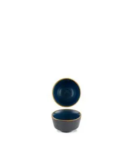 Pot à sauce rond Tokyo Blue porcelaine vitrifiée Ø 6,9 cm Kochi Churchill