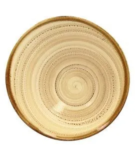 Saladier beige porcelaine vitrifiée Ø 29 cm Twirl Rak
