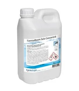 Détergent neutre très concentré pour le nettoyage des sols 2 L Santoroom Santor