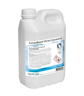 Nettoyant vitres multi-usages très concentré 2 L Santoroom Santor