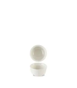 Pot à sauce rond blanc porcelaine vitrifiée Ø 6,9 cm Kochi Churchill