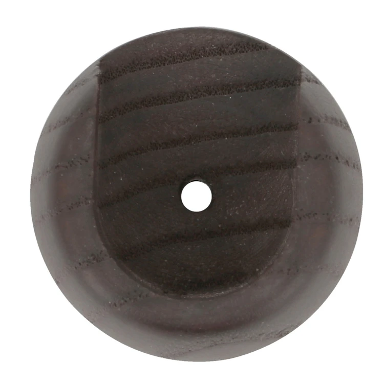 Lot de 2 naissances de tringle entre murs en frêne D28