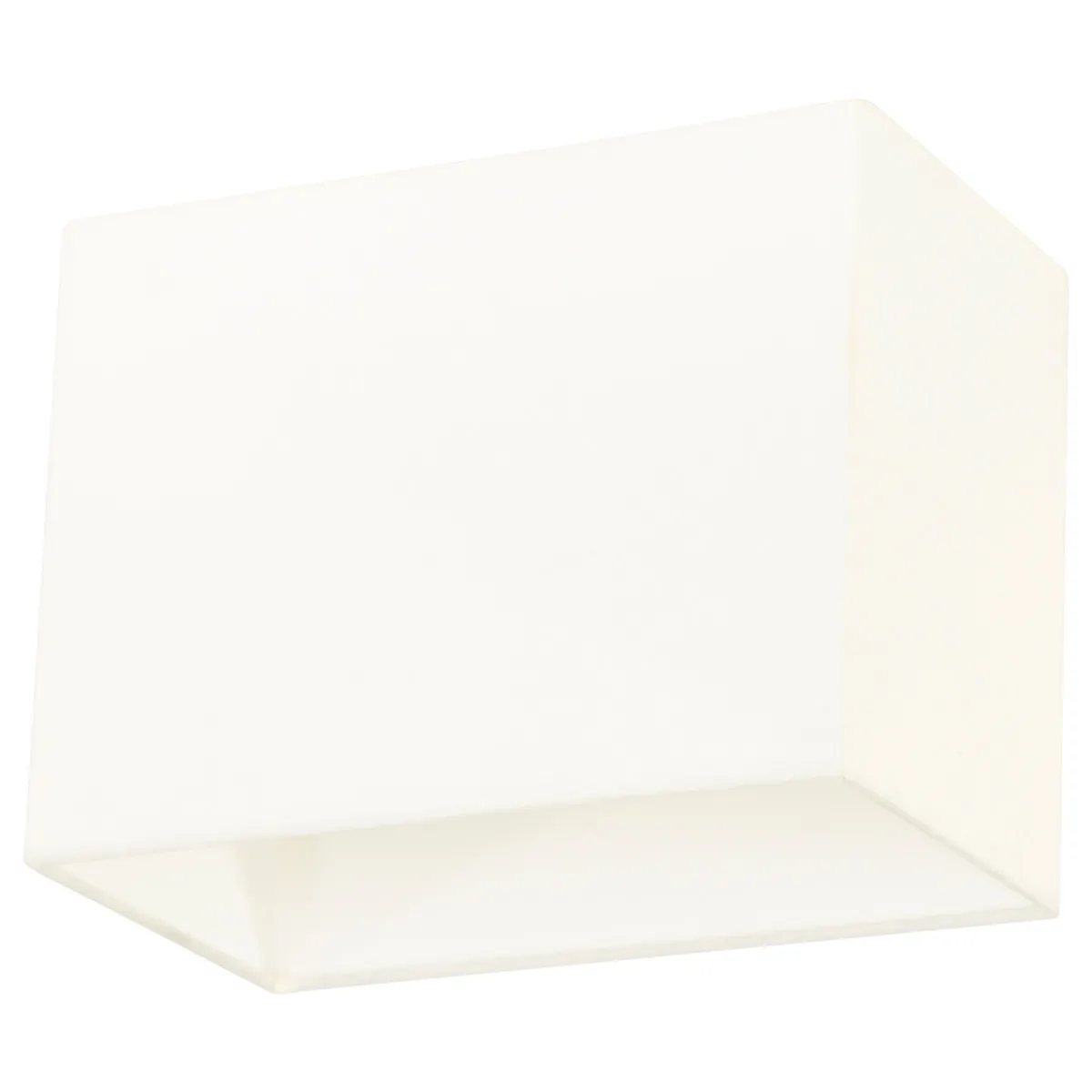 Abat-jour en tissu blanc moderne Mexlite