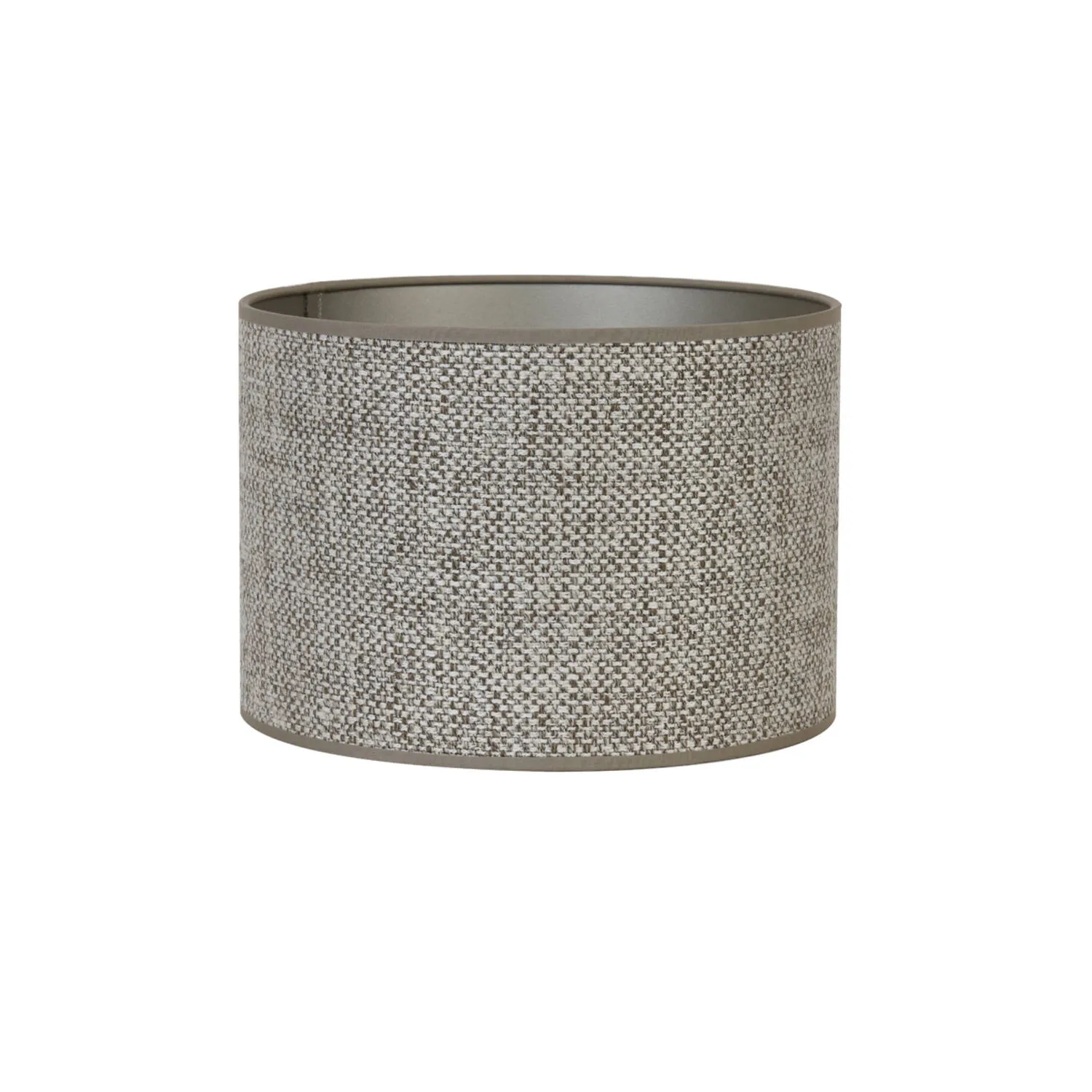 Abat-jour textile classique gris Light & Living Saverna