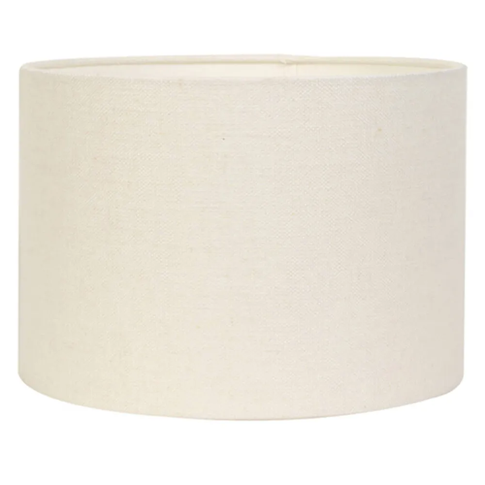 Abat-jour en lin beige Light & Living Livigno – Ø 25 cm