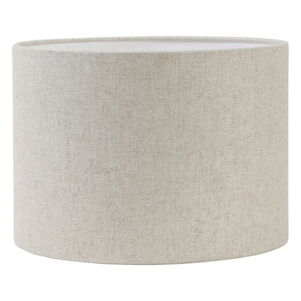 Abat-jour moderne et chaleureux en gris neutre Light & Living Livigno – Ø 20 cm