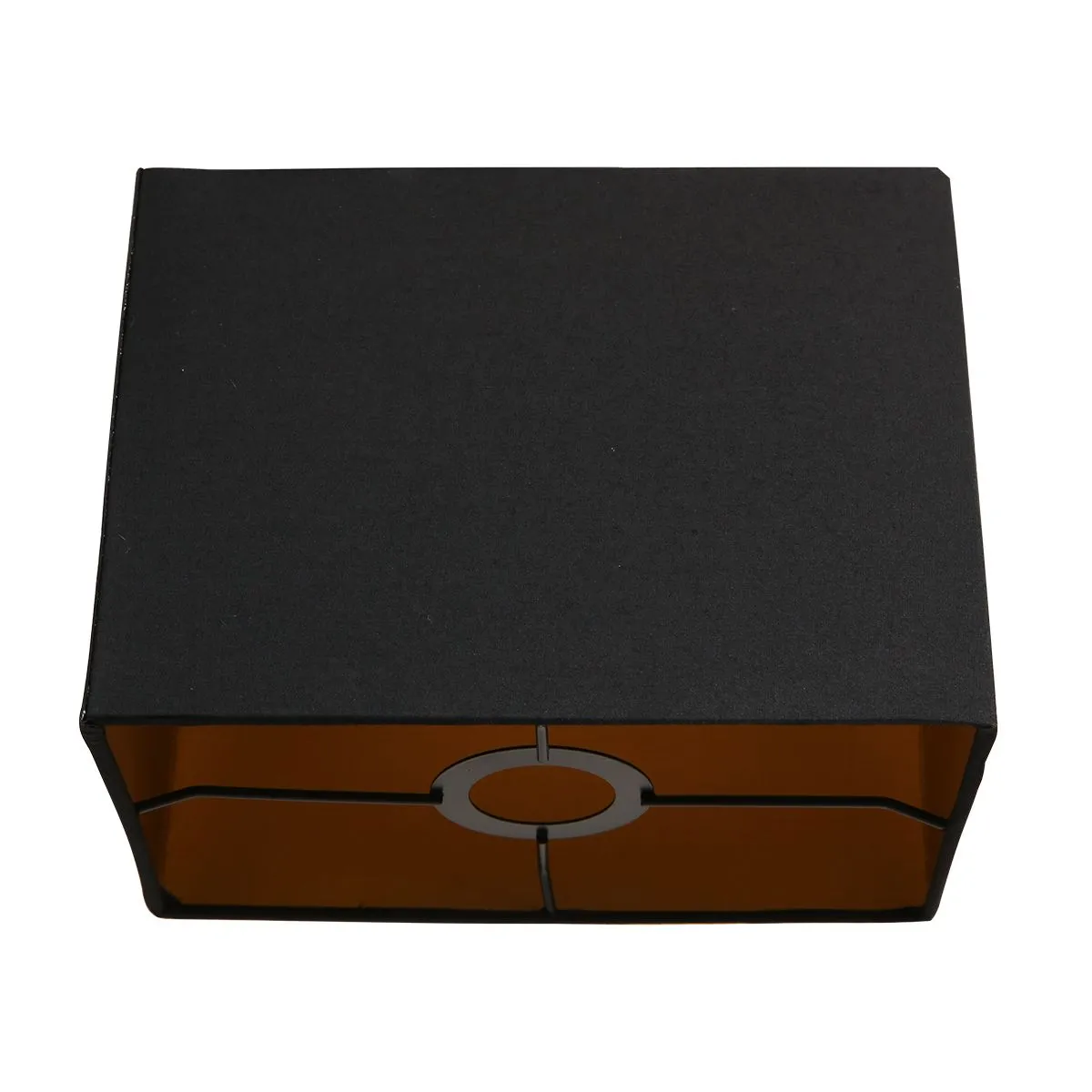 Abat-jour en tissu noir tendance Mexlite