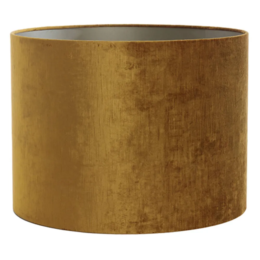 Abat-jour classique rond jaune Light & Living Gemstone – Ø 50 cm