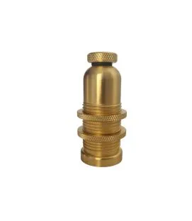 Douille de fixation aimantée or Ø 3,5 cm 8,5 cm Paranocta