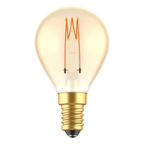 Ampoule dorée à filaments Led’s Light 620190 orjaune