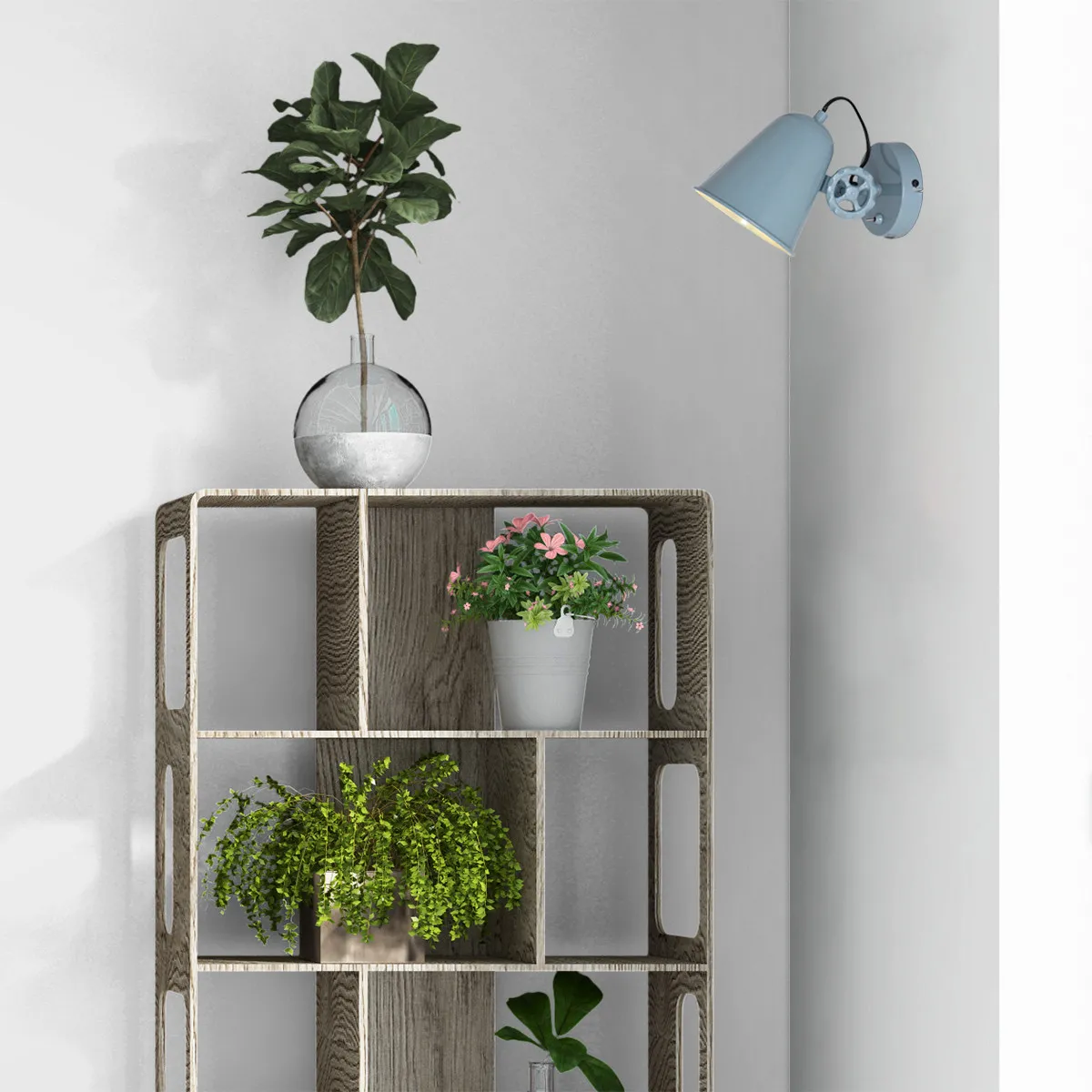 Applique murale avec détails robustes Anne Light & Home Dolphin