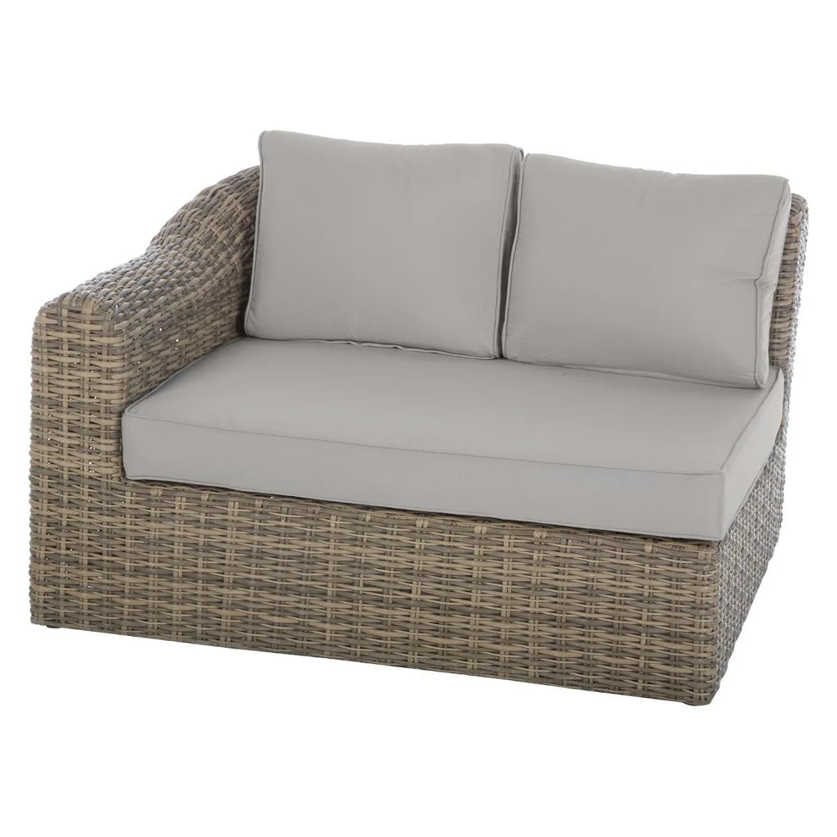 SALON MOOREA ANGLE TERRE D OMBRE 5 PLACES