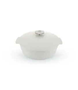 Cocotte avec induction rond blanc porcelaine culinaire Ø 28 cm Revolution 2 Revol