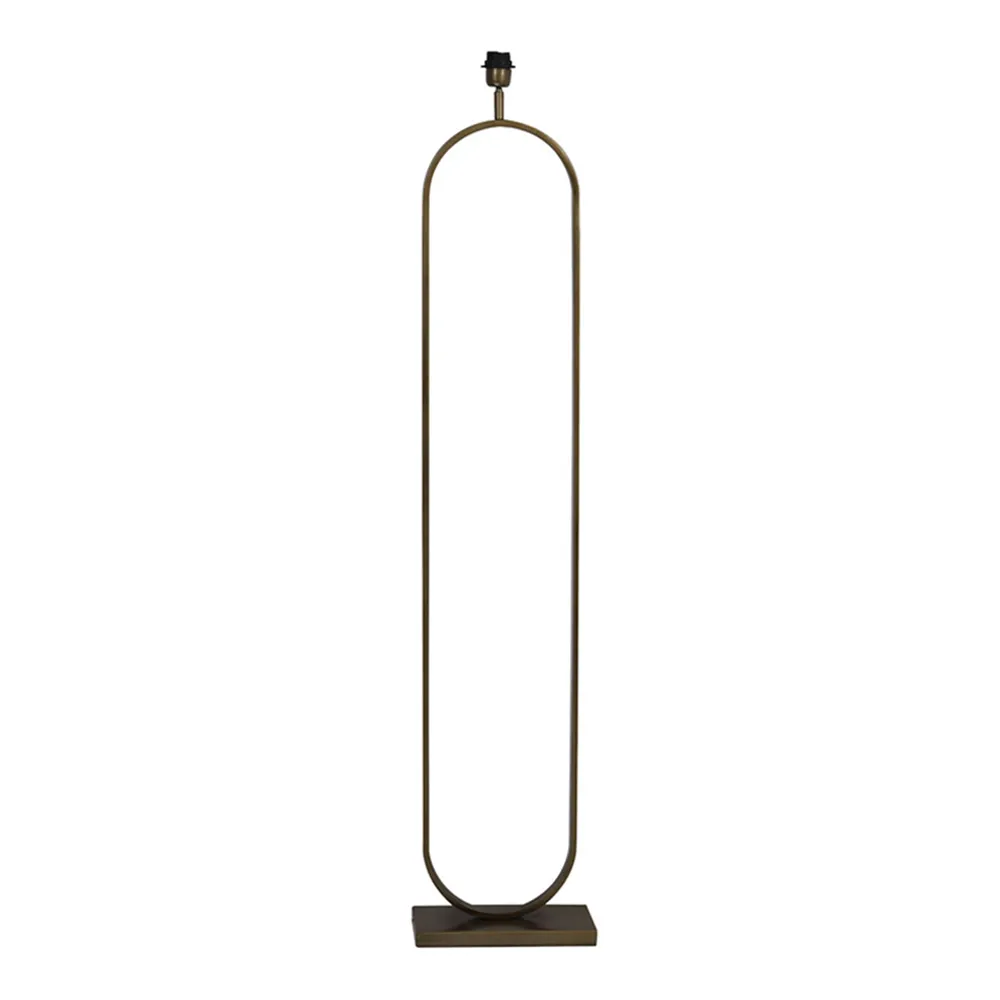 Base de lampadaire classique en laiton Light & Living Jamiri