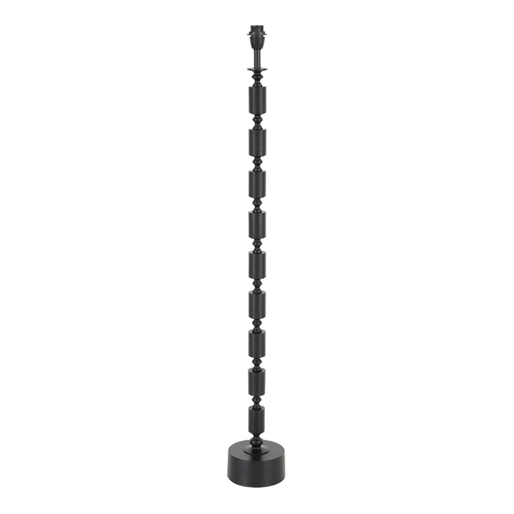Base de lampadaire moderne noire Light & Living Gitaya