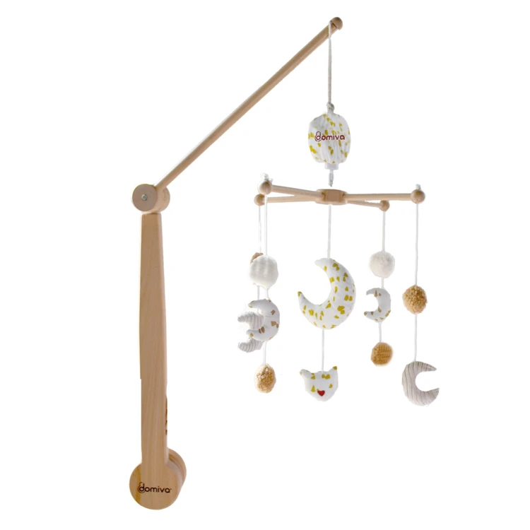 Mobile musical lune pour bébé