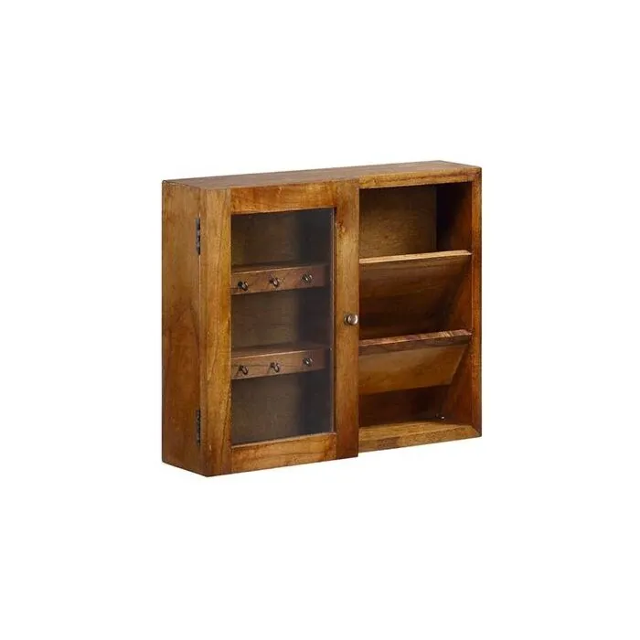 Star, boite à clé, bois de mindi