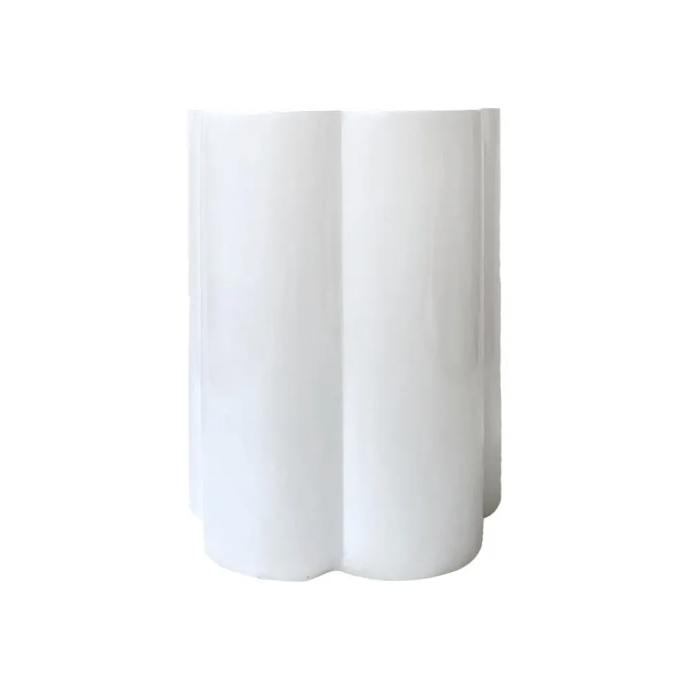 Bout de canapé soul blanc