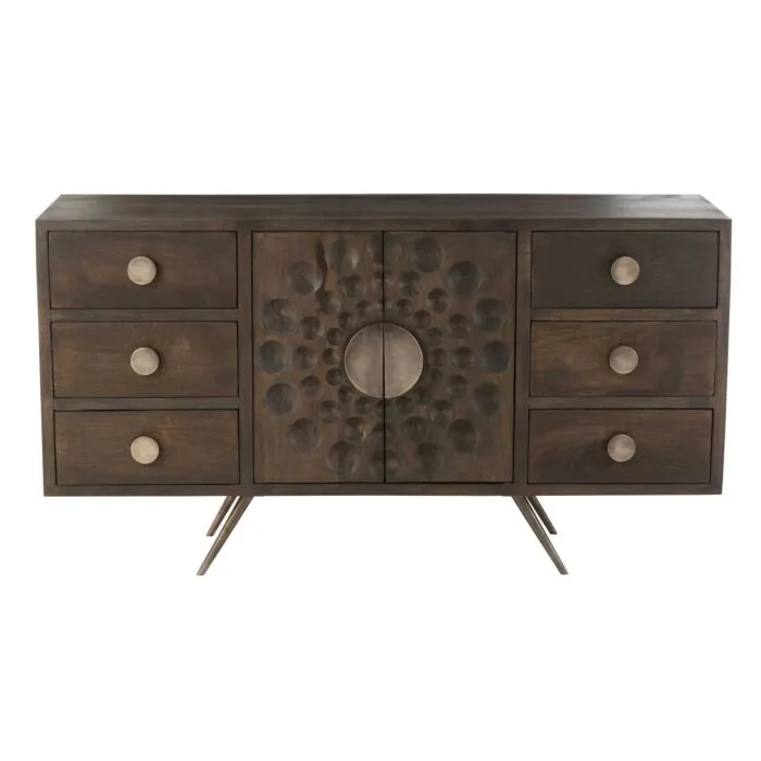 Brazaville, buffet bas ethnique, manguier marron