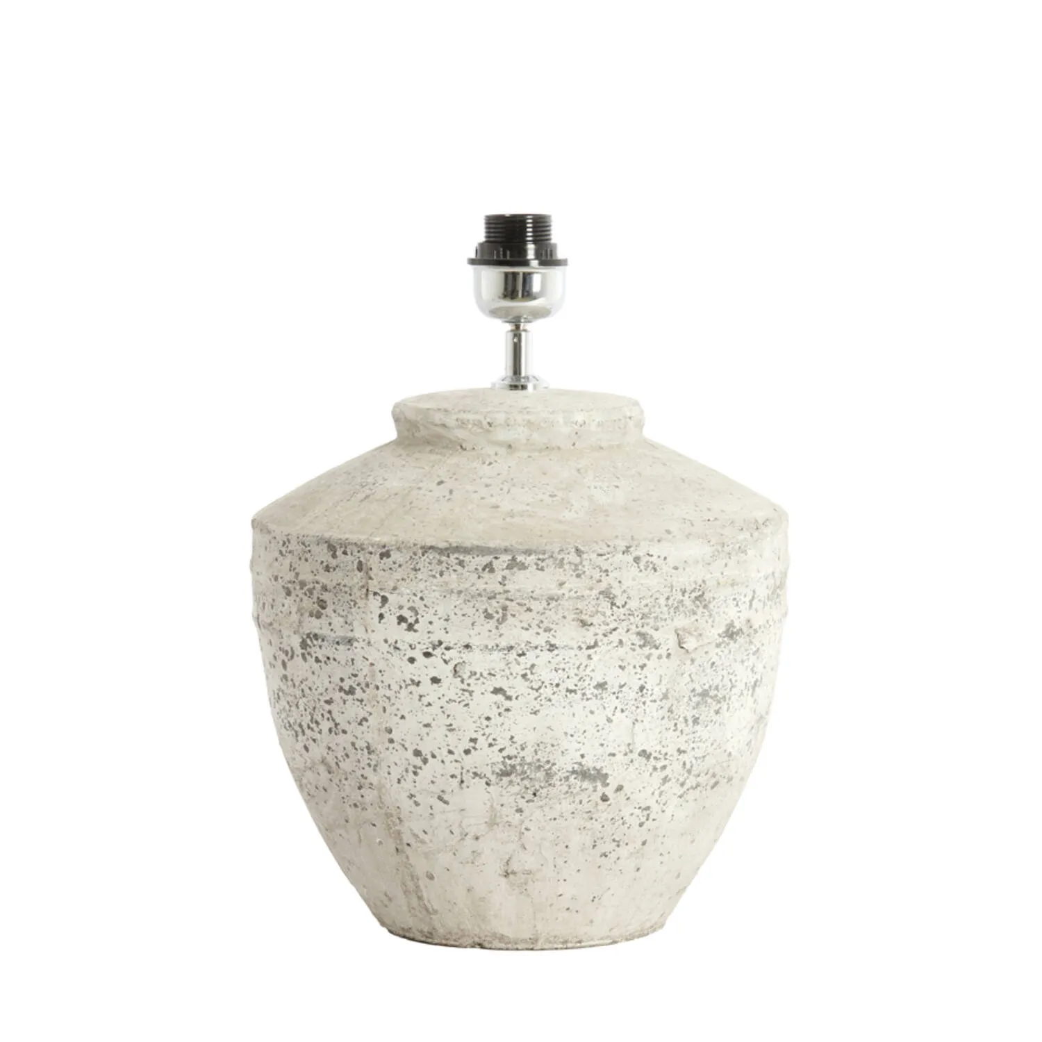 Socle de lampe en pierre design rustique Light & Living Toba – H. 40 cm