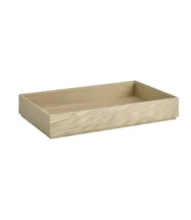 Caisse GN1/1 chêne 53x32,5x8,5 cm Valo Aps