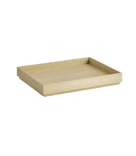 Caisse GN1/2 chêne 32,5x26,5x4,45 cm Valo Aps