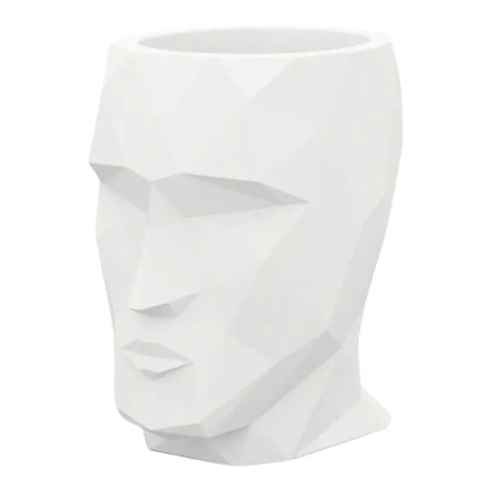 Adan, pot de fleur design, polyéthylène