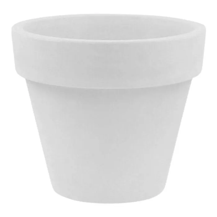 Vondom, pot de fleurs, blanc contemporain