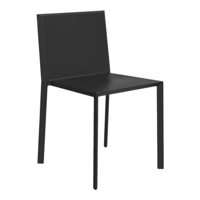 Quartz, chaise contemporaine, blanc lumineux