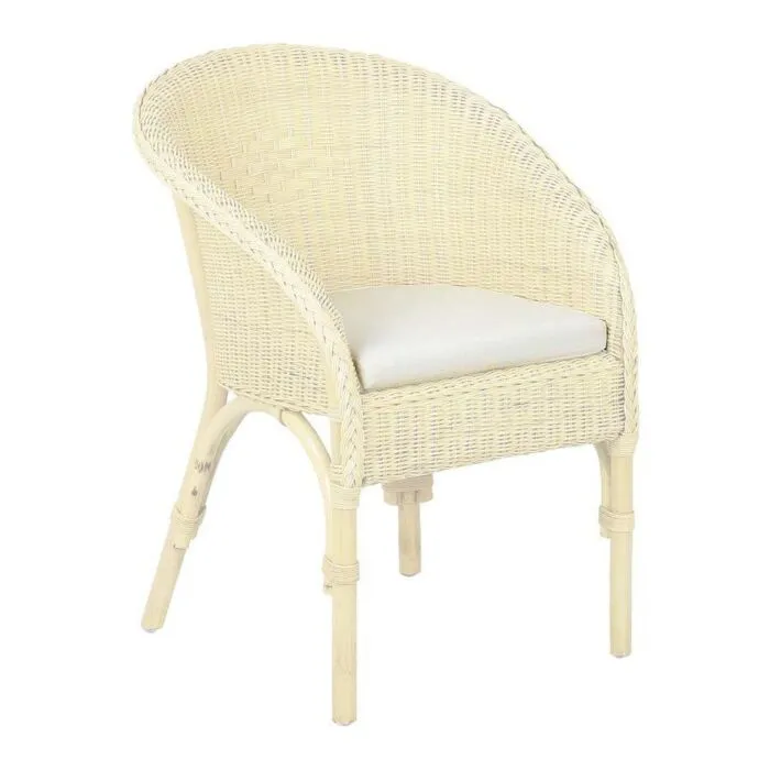 Coussin d'assise écru déhoussable