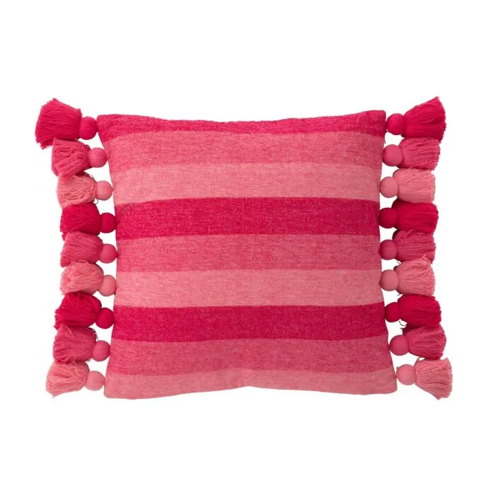 Tropezia, coussin décoratif, rose texturé