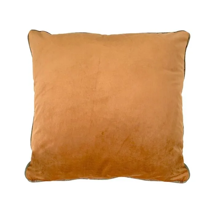 Coussin Oscar orange 45×45 cm