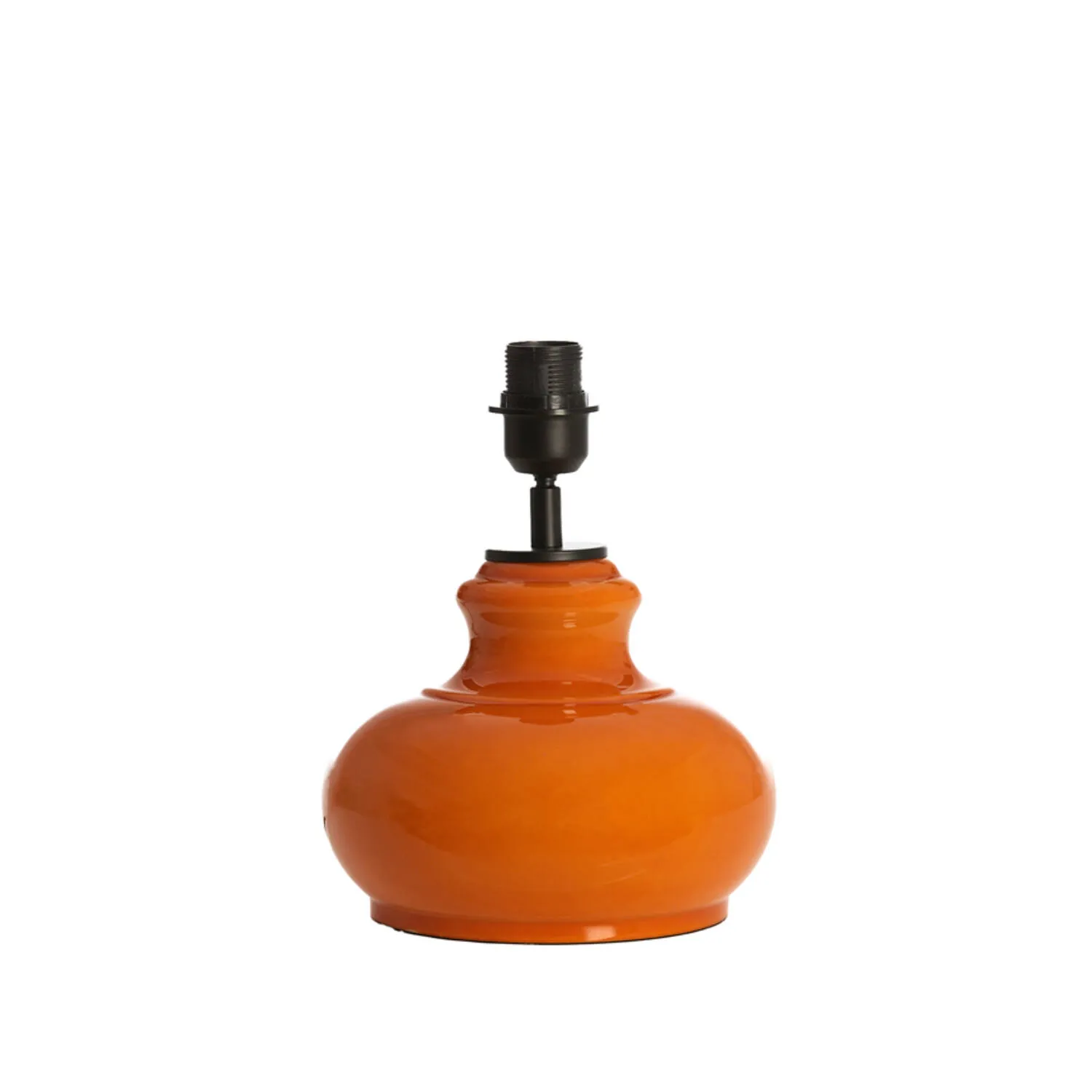 Piedestal de lampe orange céramique Light & Living Verde – H. 28,5 cm