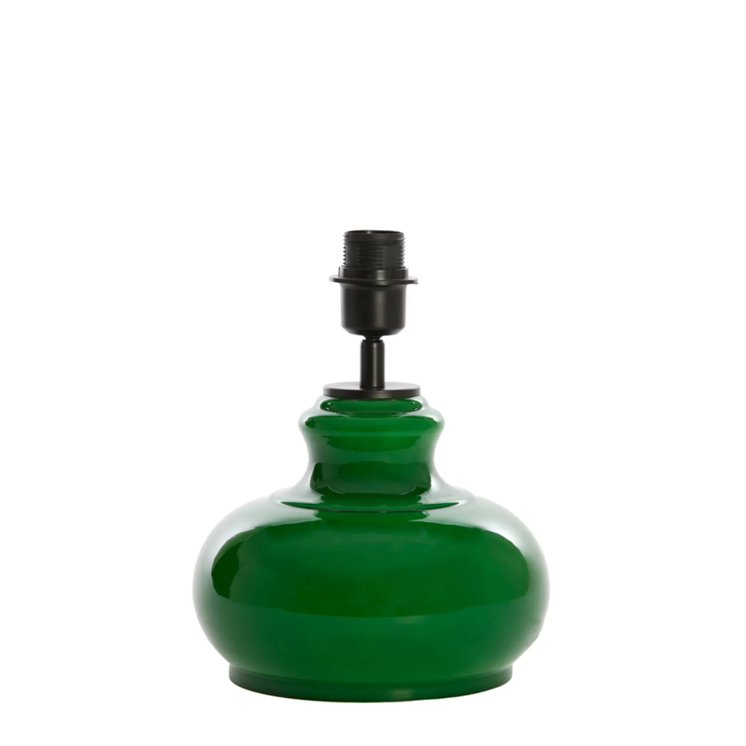 Piedestal de lampe en verre vert Light & Living Verde – H. 28,5 cm