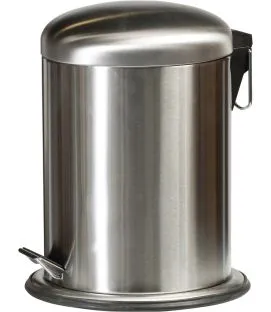 Poubelle à pédale 5 L Ø 24 cm 31 cm Probbax