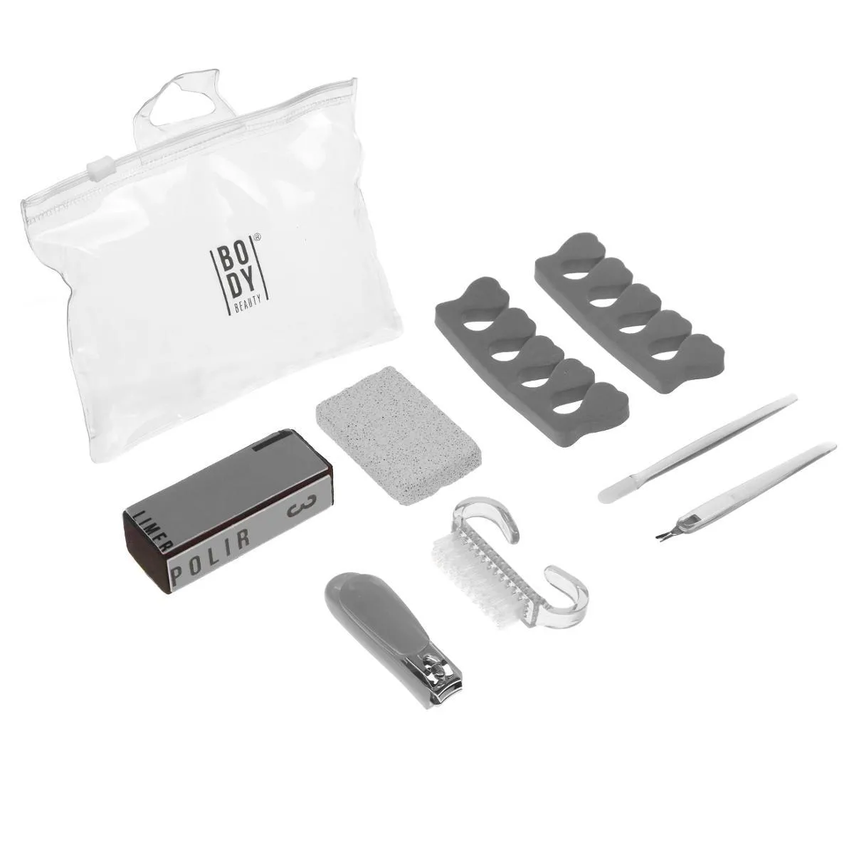 TROUSSE MANUCURE PEDICURE 6 PIECES