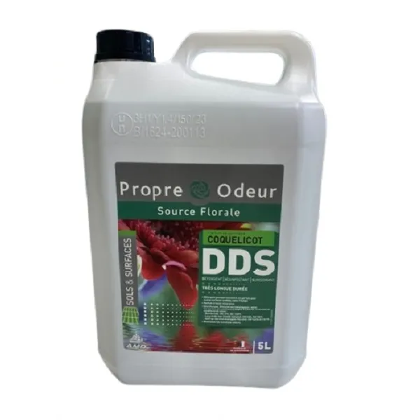 DDS COQUELICOT détergent désinfectant surodorant