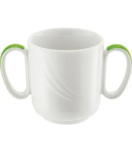 Tasse à déjeuner blanc porcelaine Ø 8,5 cm Donna Senior Schonwald