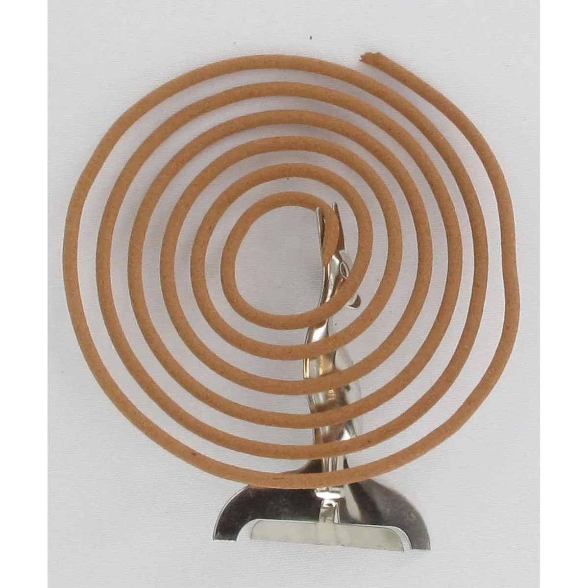 12 SPIRALES ANTI MOUSTIQUES EN BOIS DE SANTAL MARRON