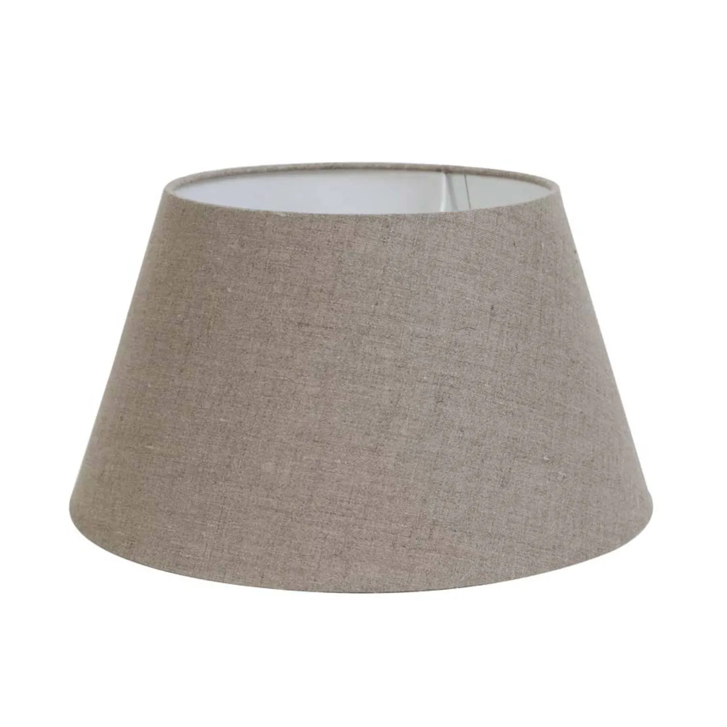 Abat-jour conique beige Light & Living Dark Linen – Ø 30 cm