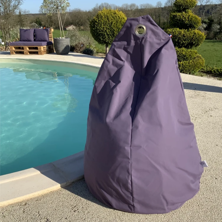 Pouf poire à microbille