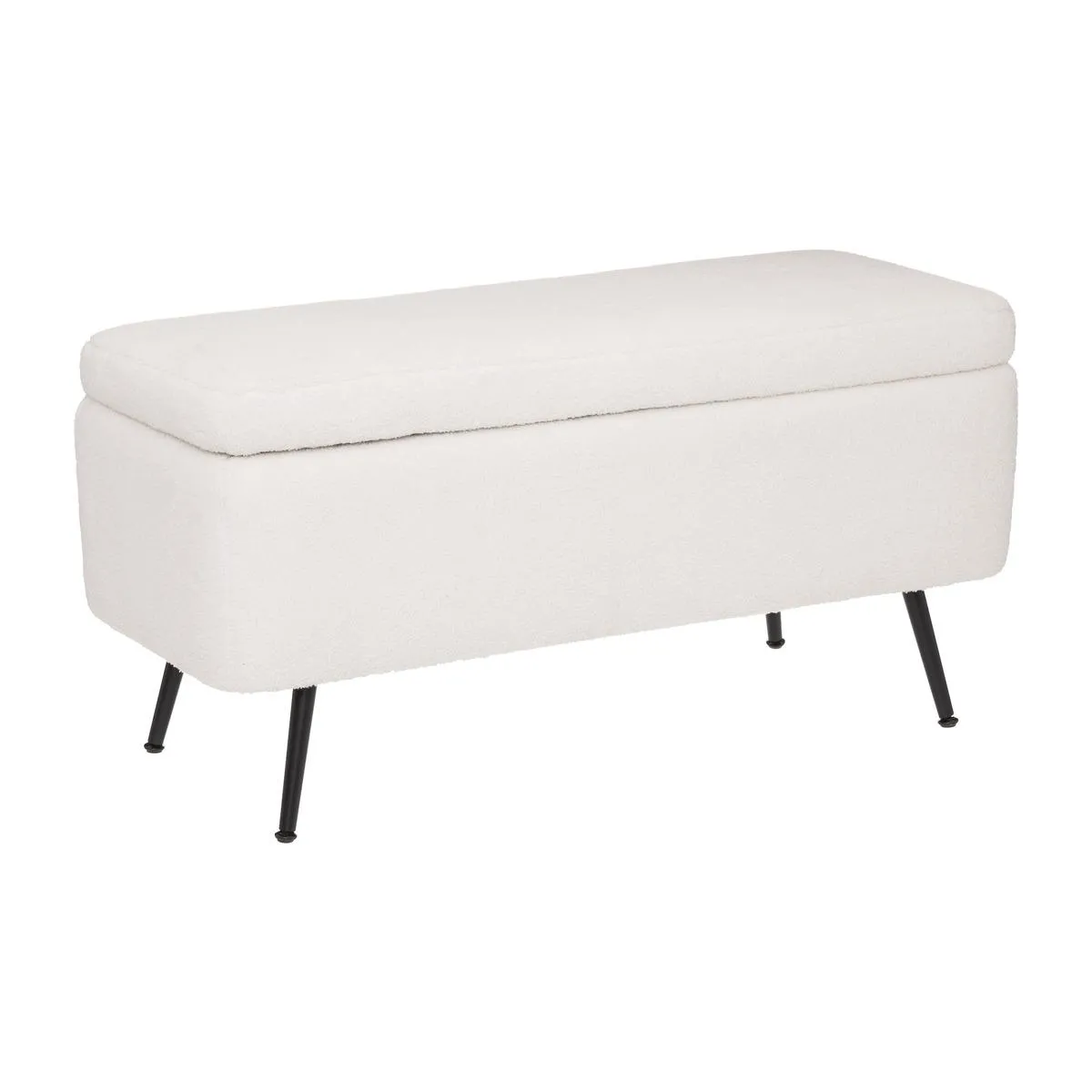 BANC COFFRE AURORA BLANC 100X40CM