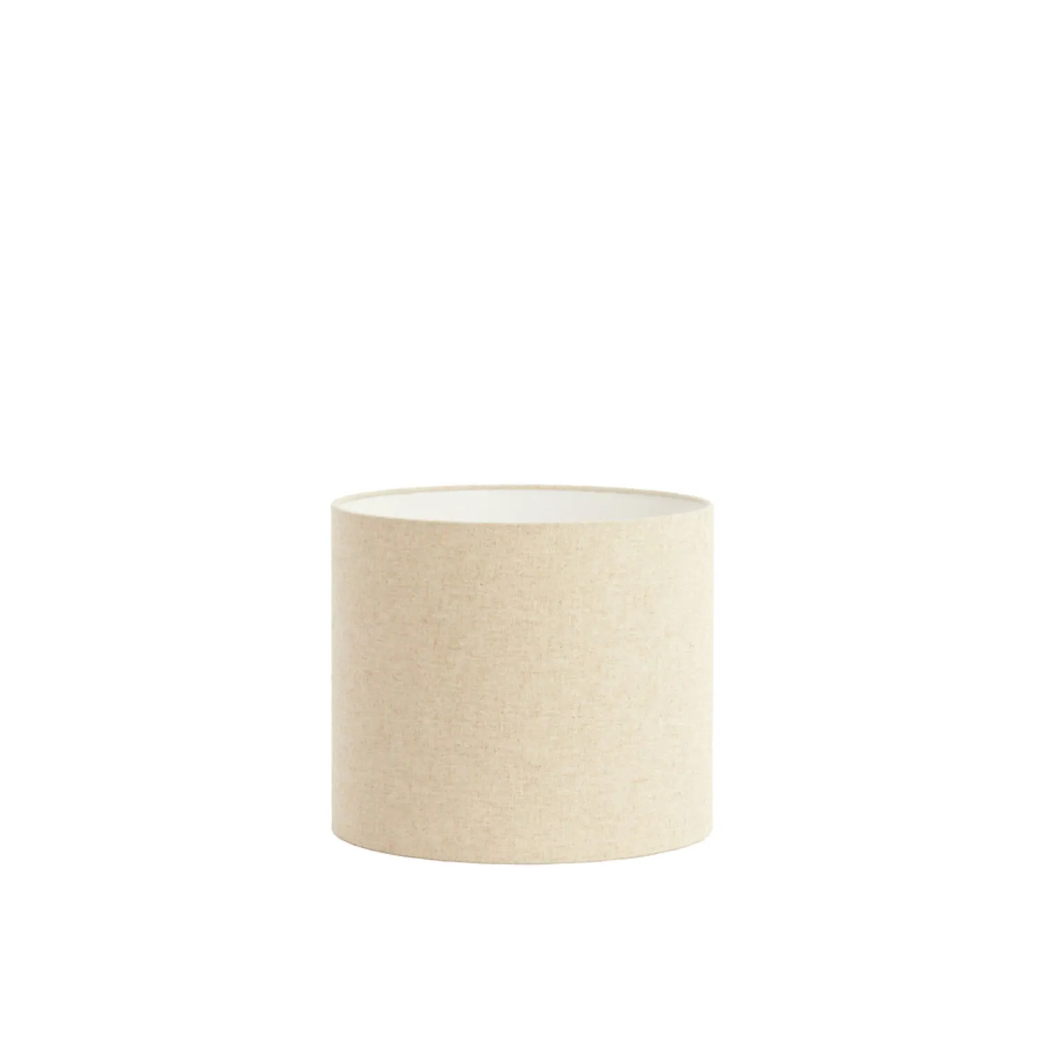 Abat-jour cylindrique en tissu beige Light & Living Livigno – Ø 35 cm